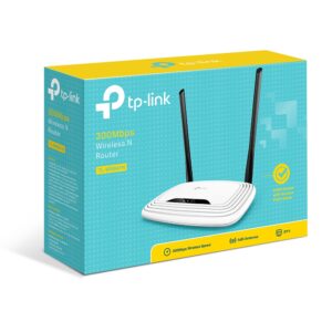 TP-Link TL-WR841N 300Mbps Wireless N Cable, 4 Fast LAN Ports, Easy Setup, WPS Button, Supports Parent Control, Guest Wi-Fi Router