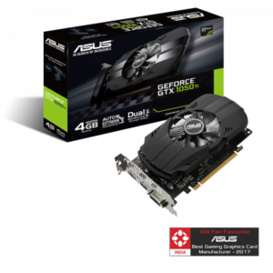 ASUS GTX 1050 Ti 4GB GDDR5 Phoenix Fan Edition Graphic Card PH-GTX1050TI-4G
